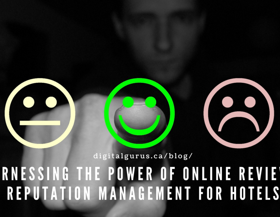 Harnessing the Power of Online Reviews: Reputation Management for Hotels